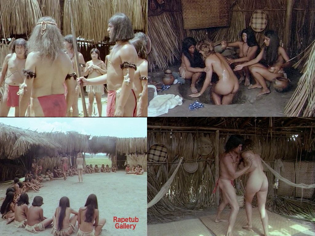 Nude American Indian Captive - Adventures of a white girl in captivity in the savages of the Amazon