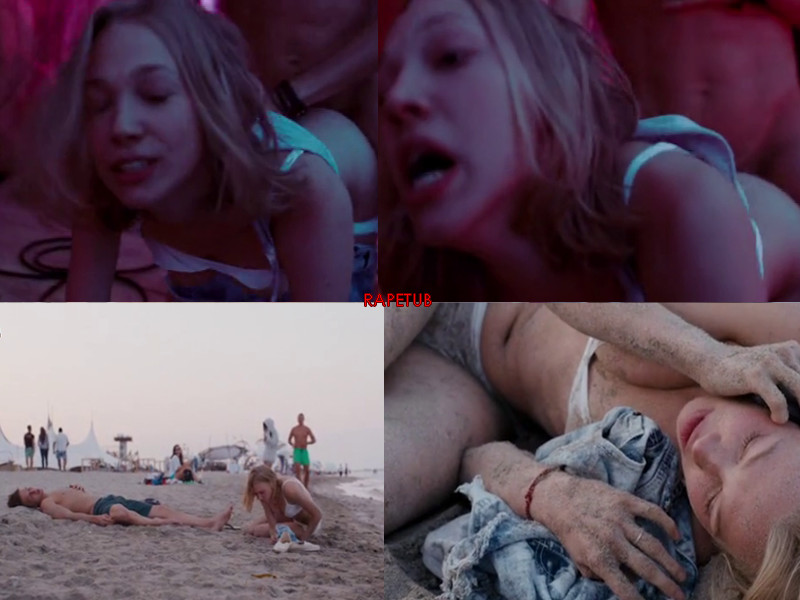 Public sex at the sea beach party
