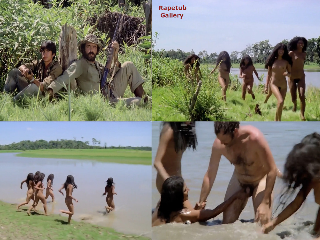 Naked Women And Boy In Jungle - White men among a jungle lives in savage tribe