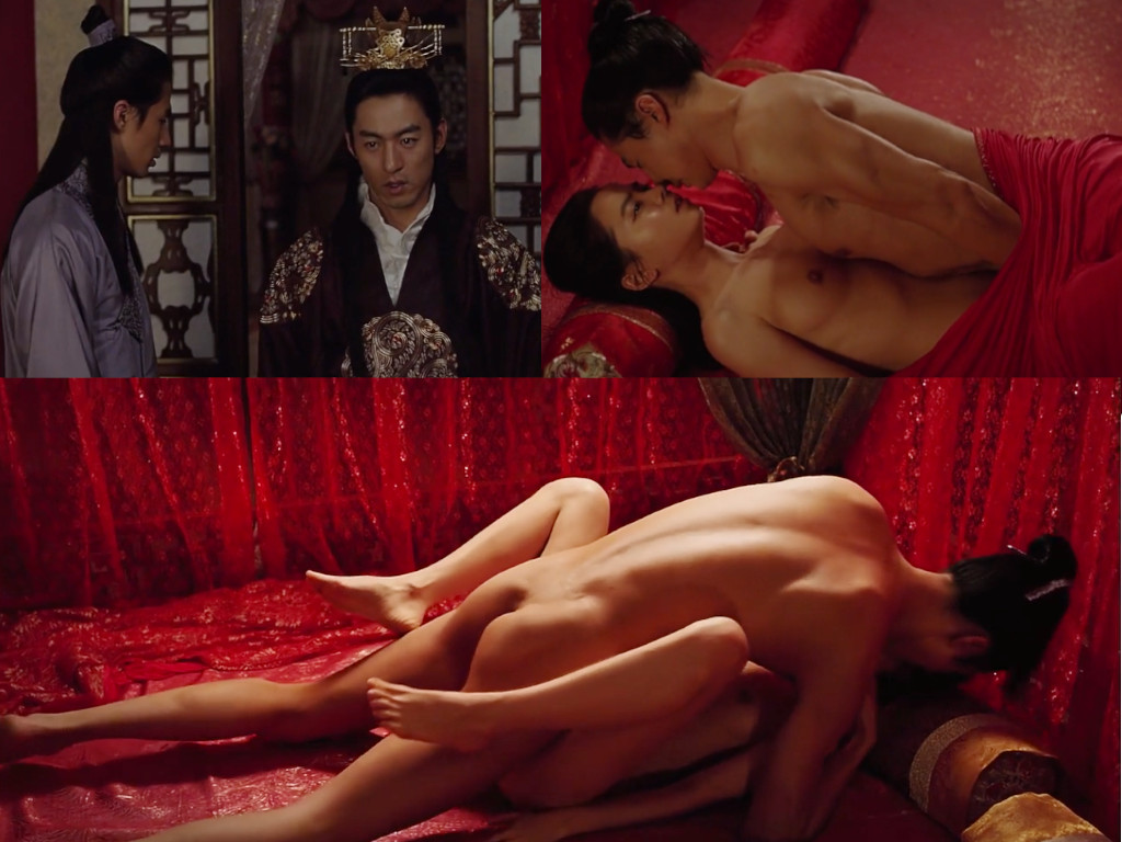 Korean King Sex - A king and his queen fall in love with a king bodyguard
