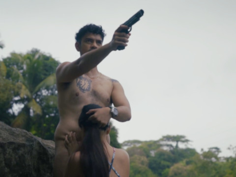 Man threatens with gun to take other man's wife